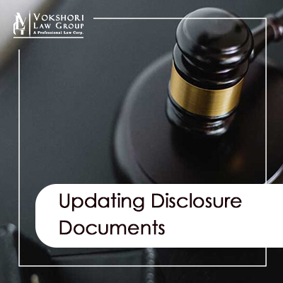 Updating Disclosure Documents