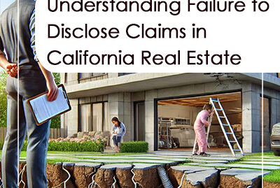 Failure to Disclose Claims in California Real Estate Transactions