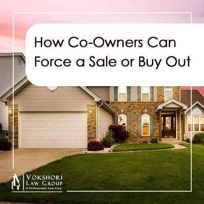 How Co-Owners Can Force a Sale or Buy Out